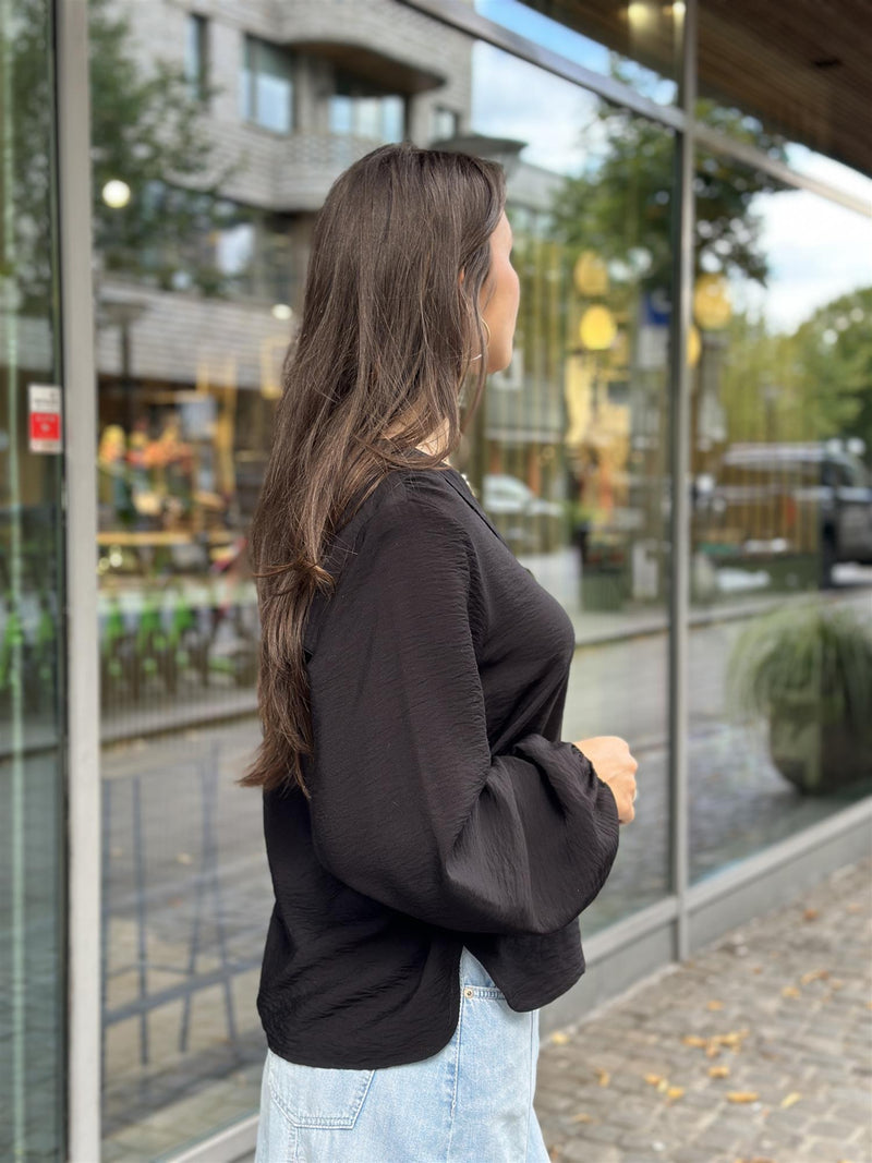 NIKKI 1 Blouse, Black