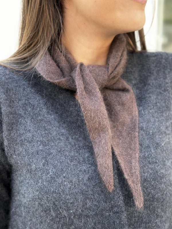 PAULA Scarf, Chocolate Melange