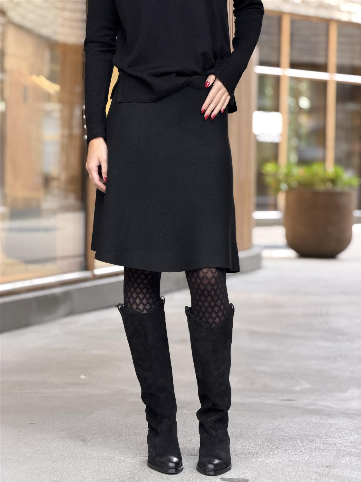 Lena Skirt, Black
