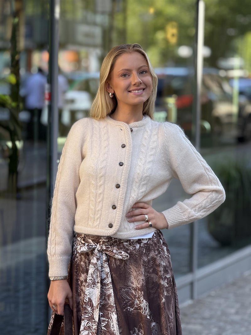 Edge Cardigan, Winter White