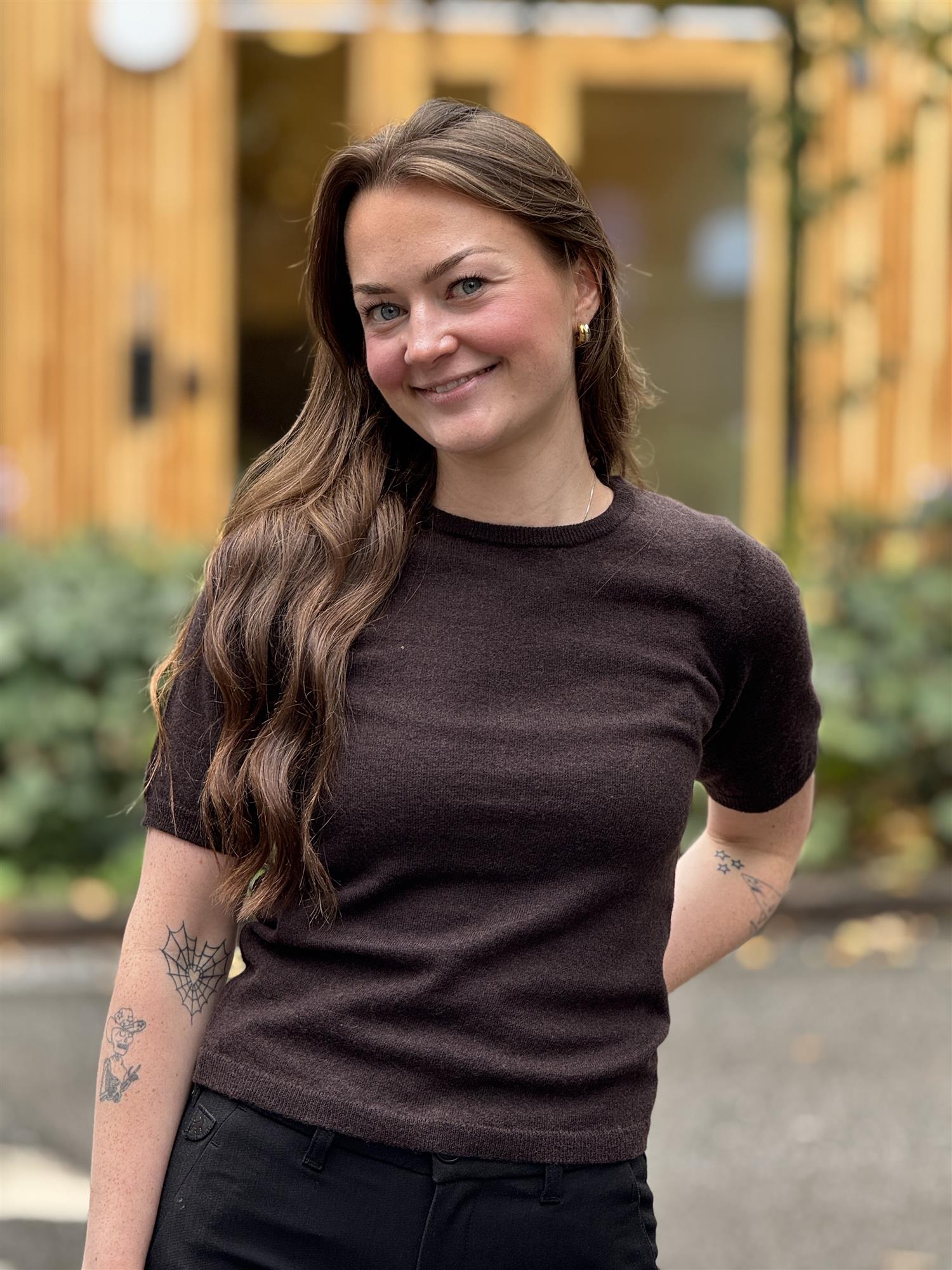 Belinda Pullover, Dark Brown