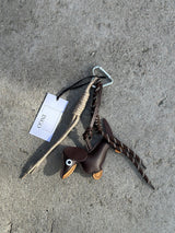 Bag Charm, Brown Plane Dachs