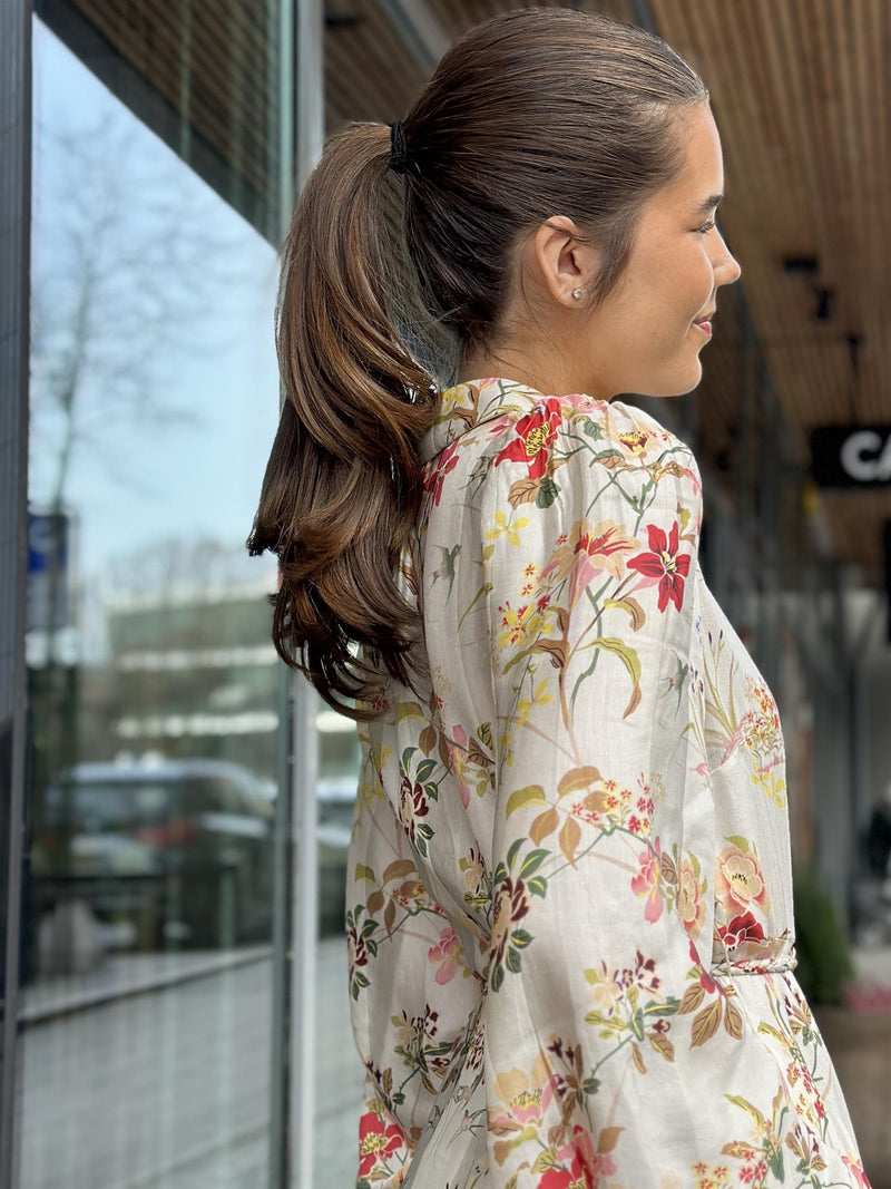 Viscose Shirt Dress, Botanical