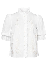 Linen Embroidered Blouse