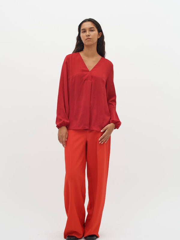 Rinda IW Blouse, Red