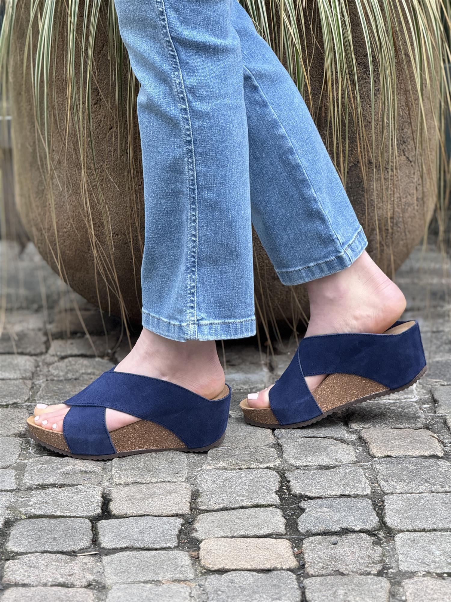 FRANCES 23 Suede, Navy