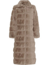Fake Fur Jacket LONG, Sand
