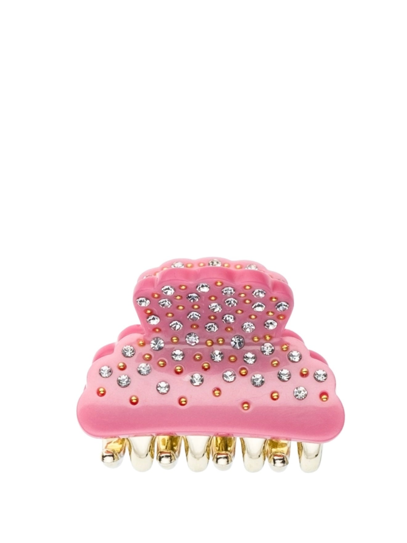 Crystal Hair Claw Small, Bubblegum Pink