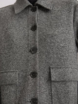 Jersey shirt jacket