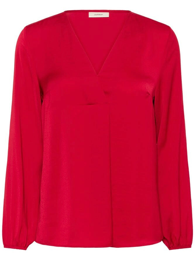 Rinda IW Blouse, Red
