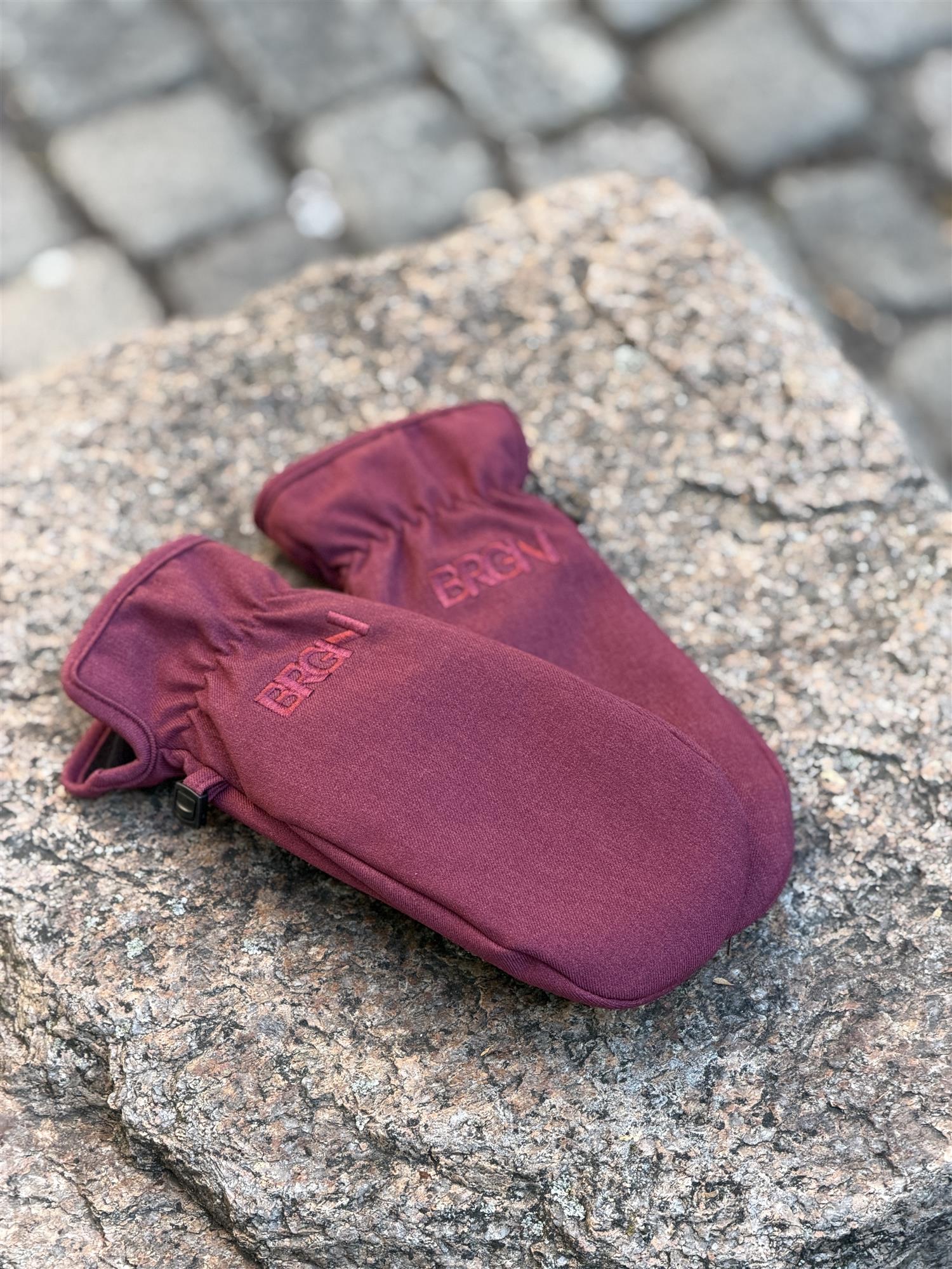 BRGN Mittens, Burgunder