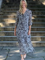 Berit PW Dress, After Midnight