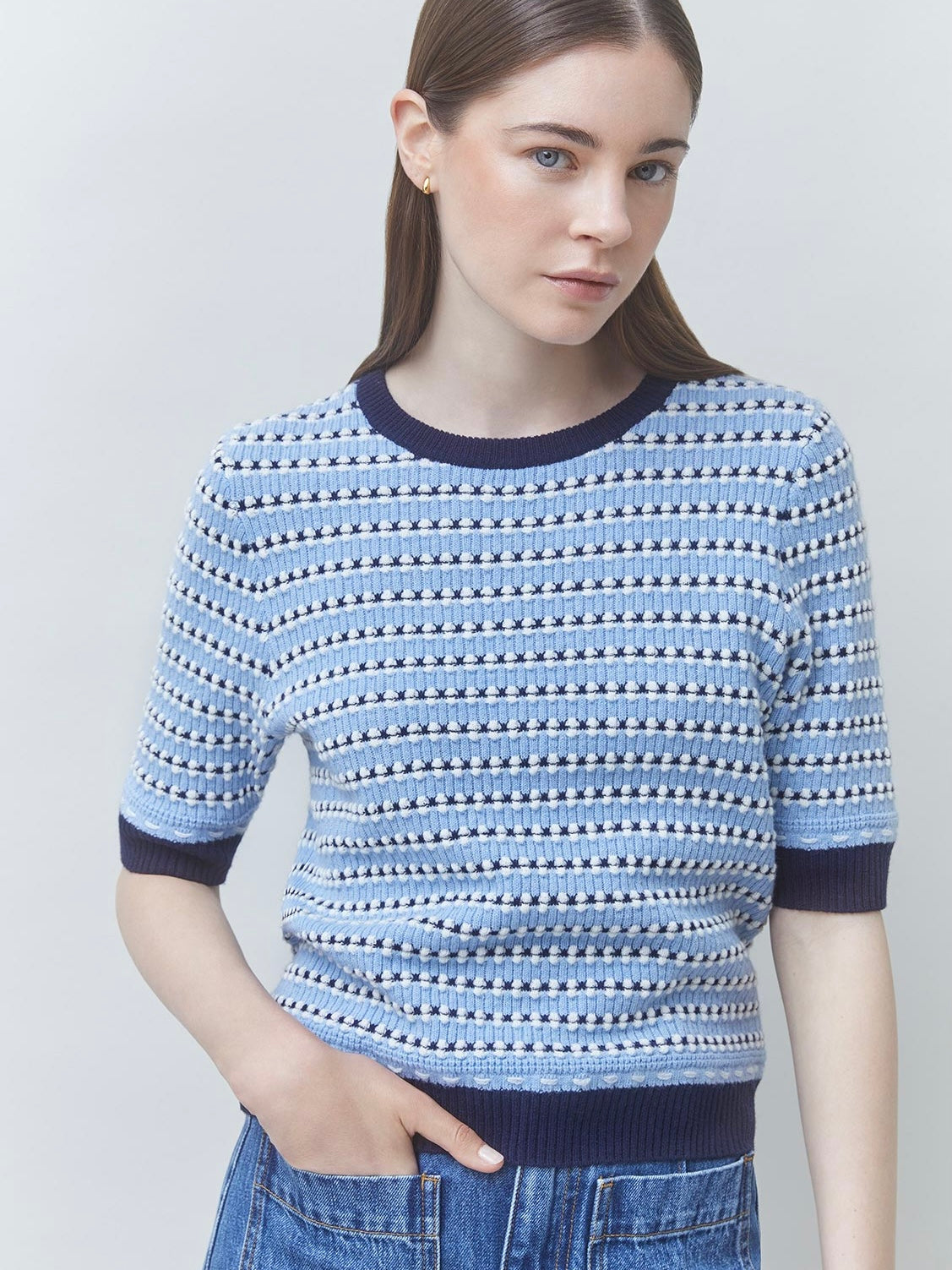 PERLY Blouse, Blue