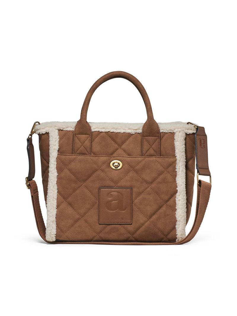 Darcy Mini Shearling, Chestnut