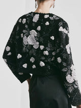 Beaded Cropped Jacket, Glamour
