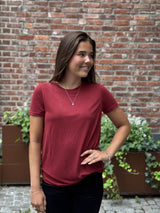 Rynah t-shirt 2.0 0281, Burgunder