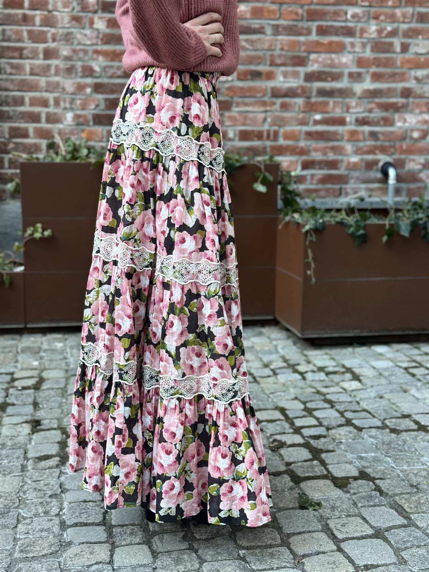 Cotton Slub Skirt
