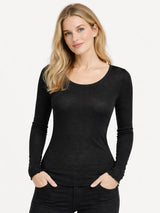 Amber T-shirt, Black