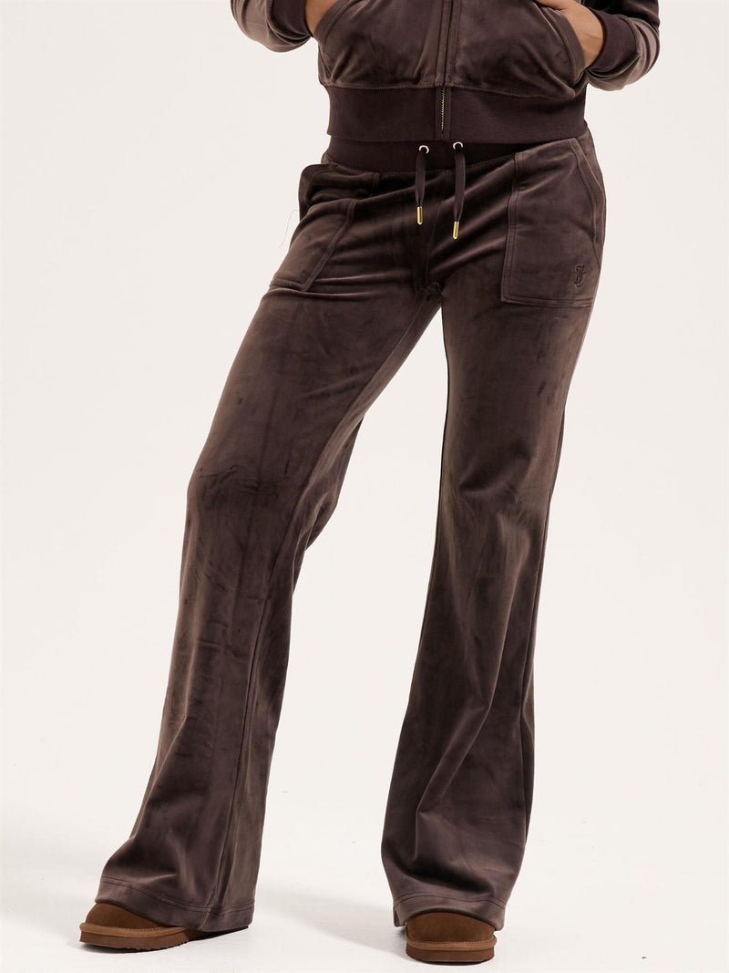Layla Gold Low Rise Pocket, Brown