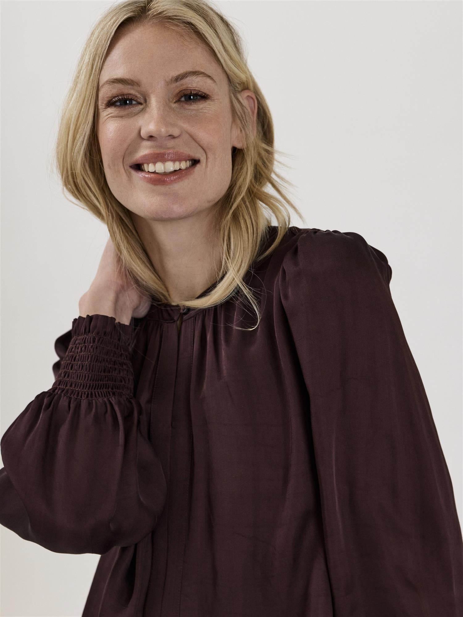 Rolyca Shirt, Burgunder