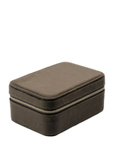 Velvet Jewellery Box, Chocolate Brown