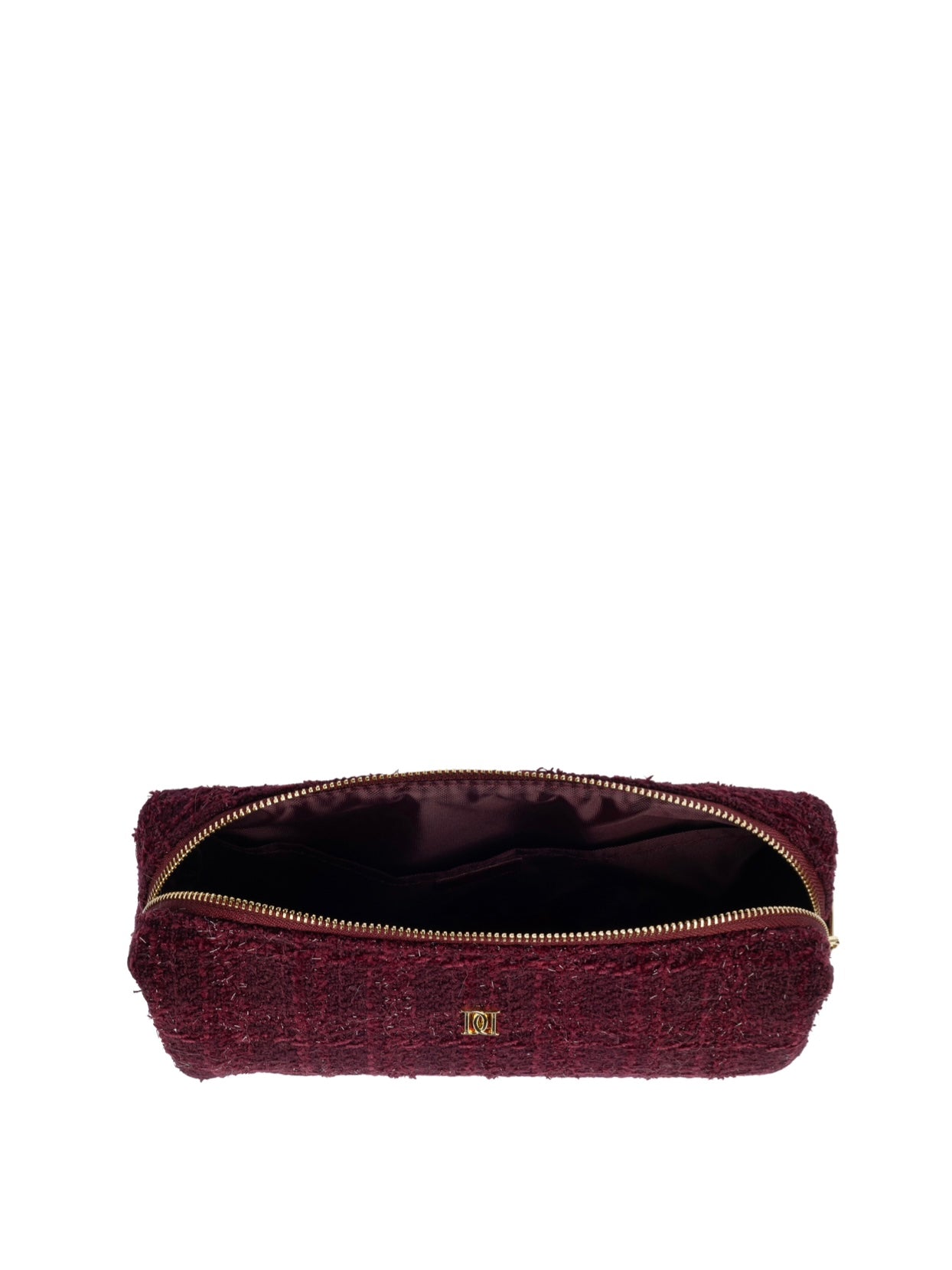 Tweed Tool Pouch, Bordeaux