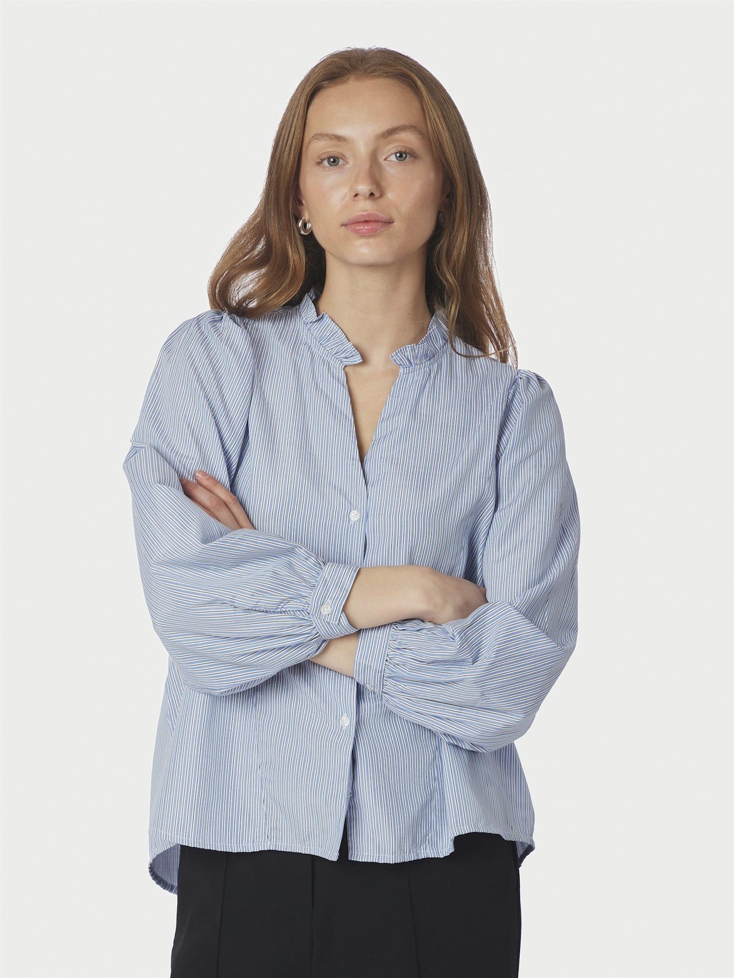 Barba Striped Blouse