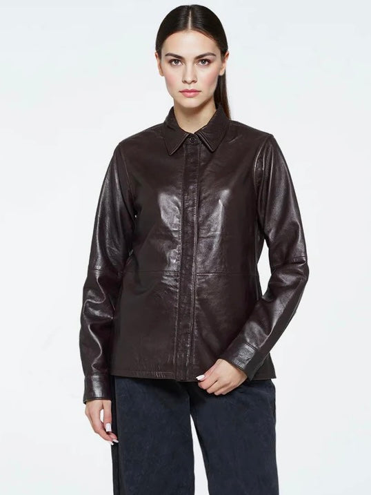 Jade shirt 4426, Merlot