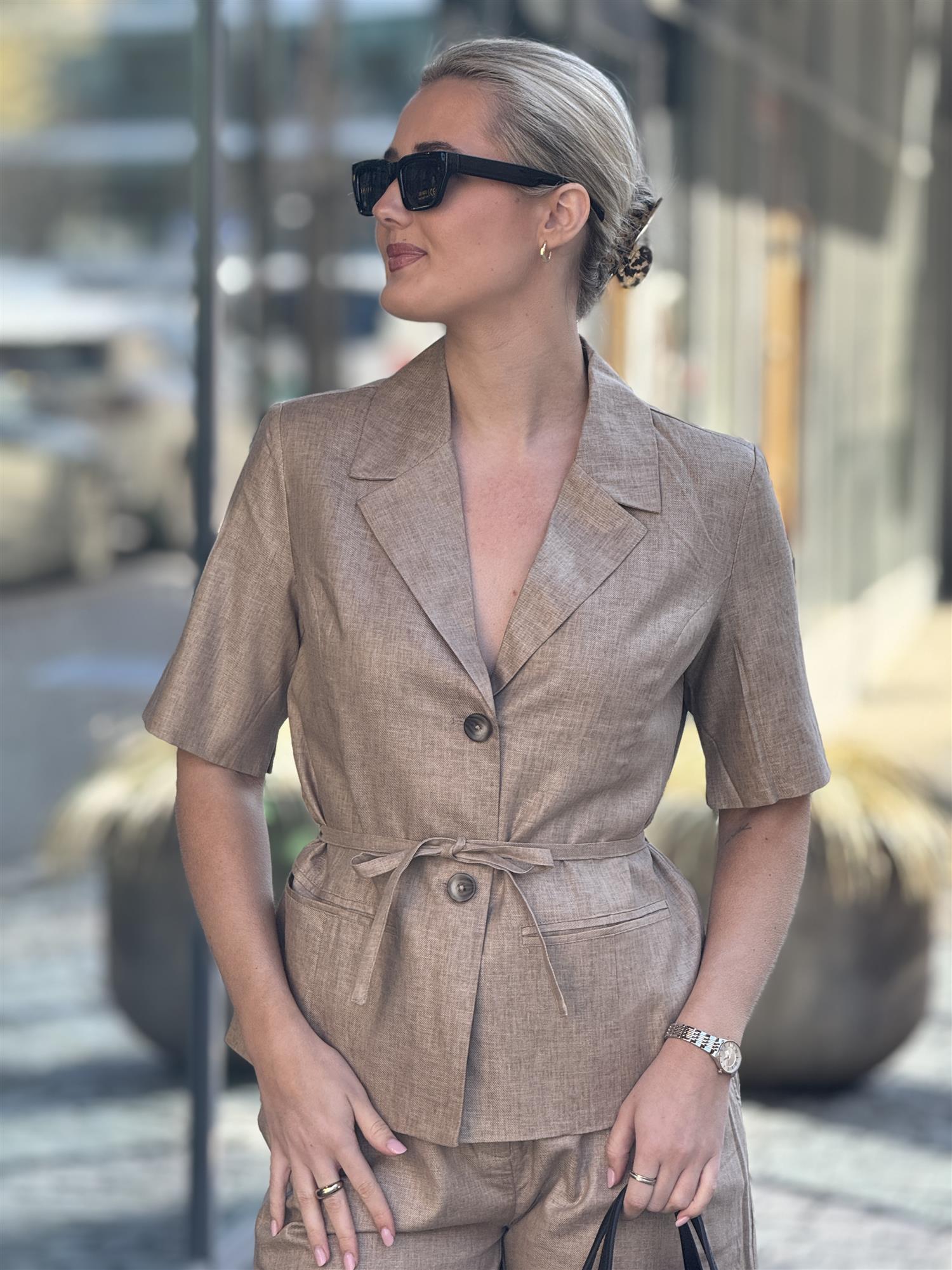 LR-RIOT 2 Blazer, Taupe