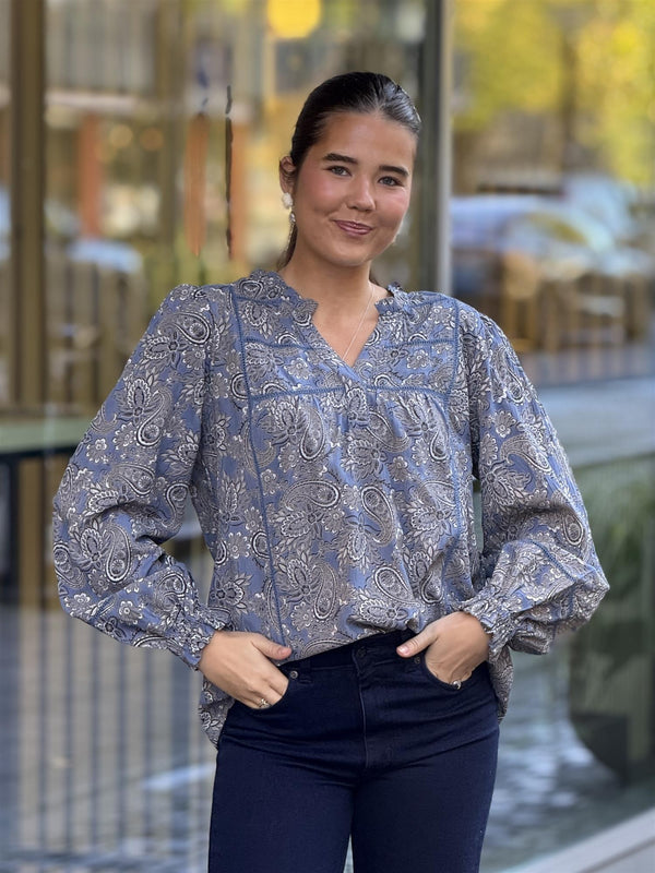 Rine Shirt, Blue