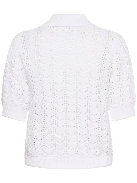 Rhoda PW Cardigan, White