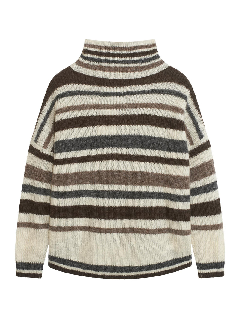 STELLAR Pullover, Off White/Brown