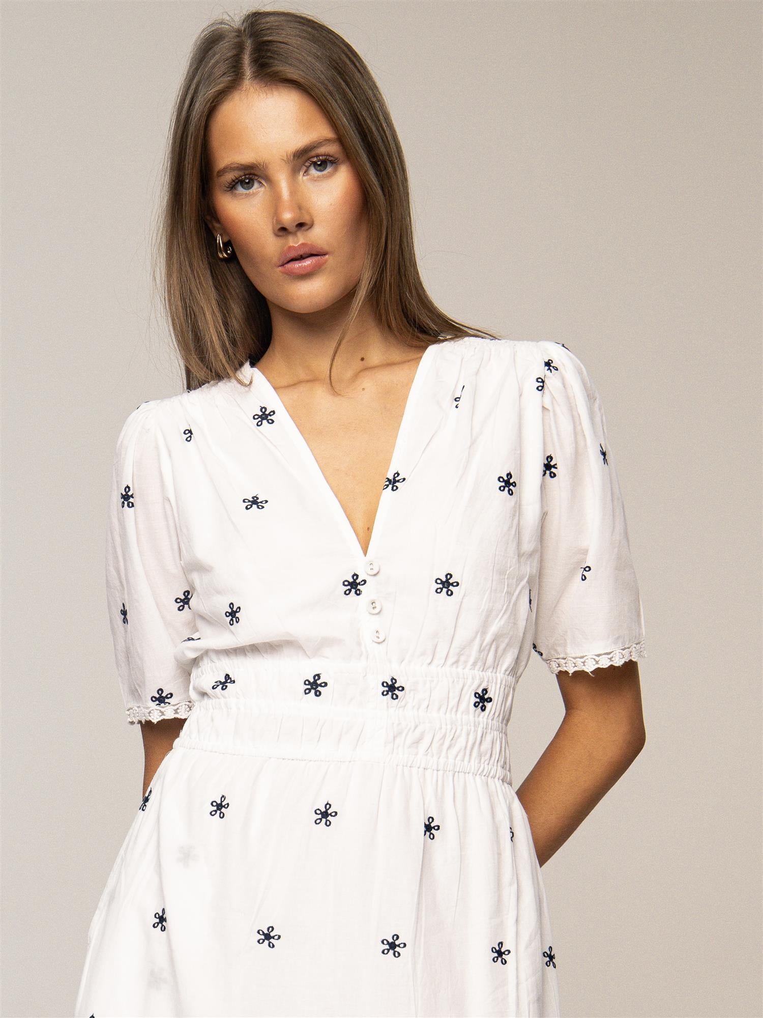 Mina Dress Blue Kiss