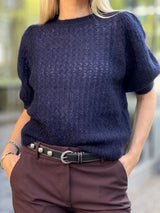 Link Short Sleeve, Midnight Blue