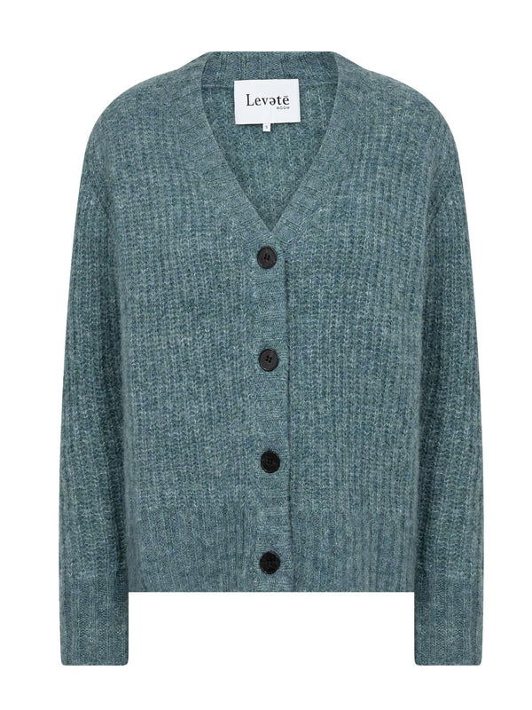 INORA 1 Cardigan, Dark Jade