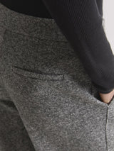 Jersey pants, wide leg
