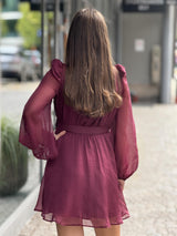 Organza Mini Dress