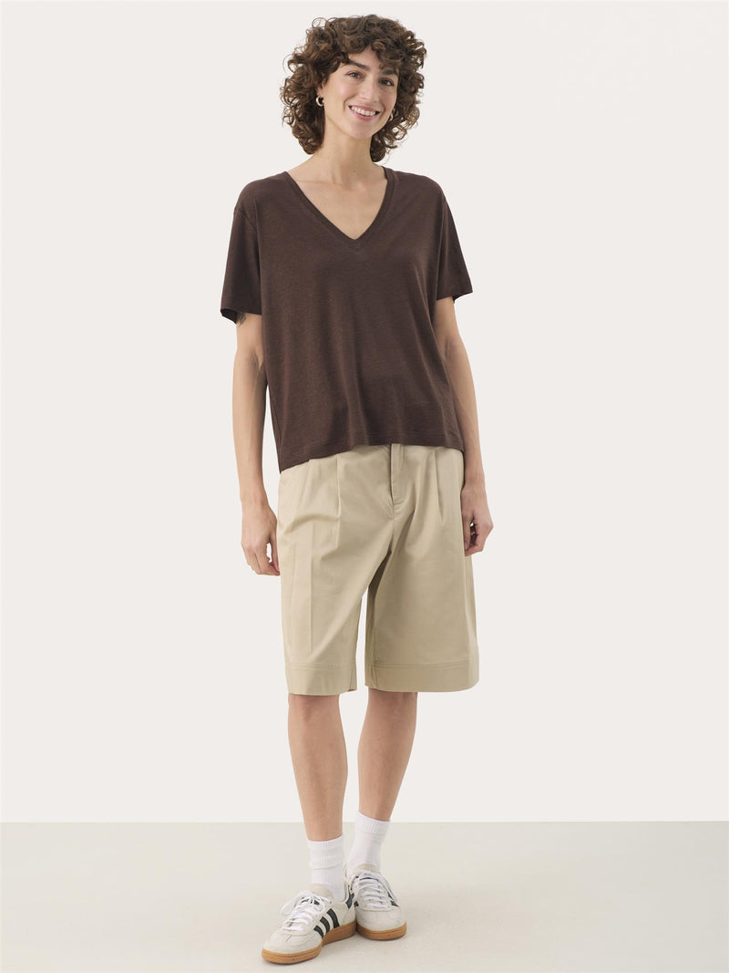 Riona PW T-Shirt, Brown