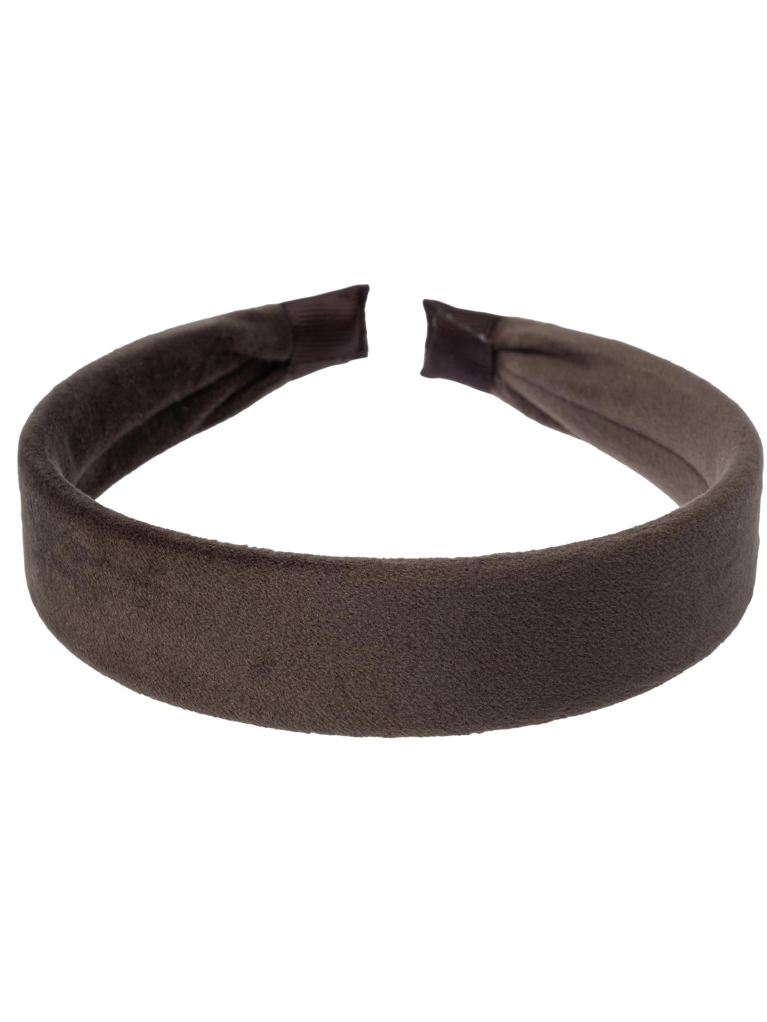 Velvet Hair Band, Brown