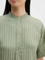 Blouse, boyfriend shape, kent collar