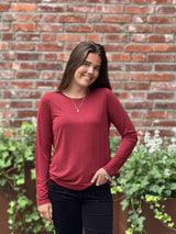 Margot Tee 0281, Burgunder