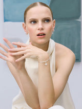 Bracelet, Thick chain, Silver