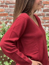 Codas 3801 Jumper, Burgunder