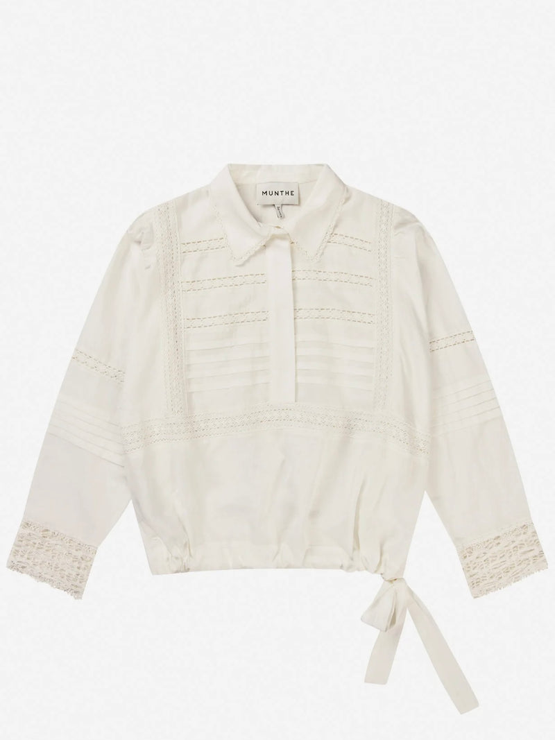 FERDIE Blouse, White