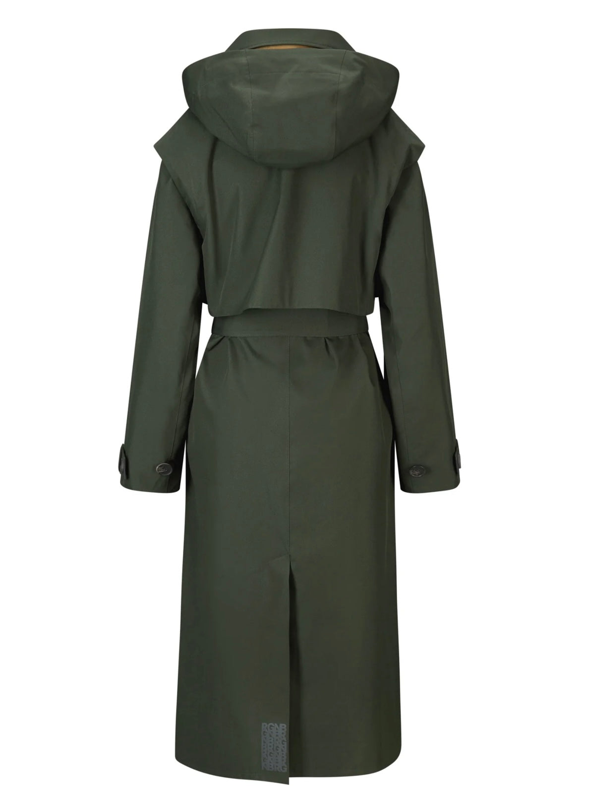 Regndråpe Trench Coat, Green