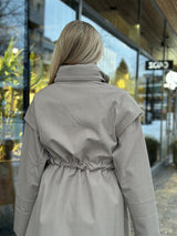 Monsun Coat, Taupe