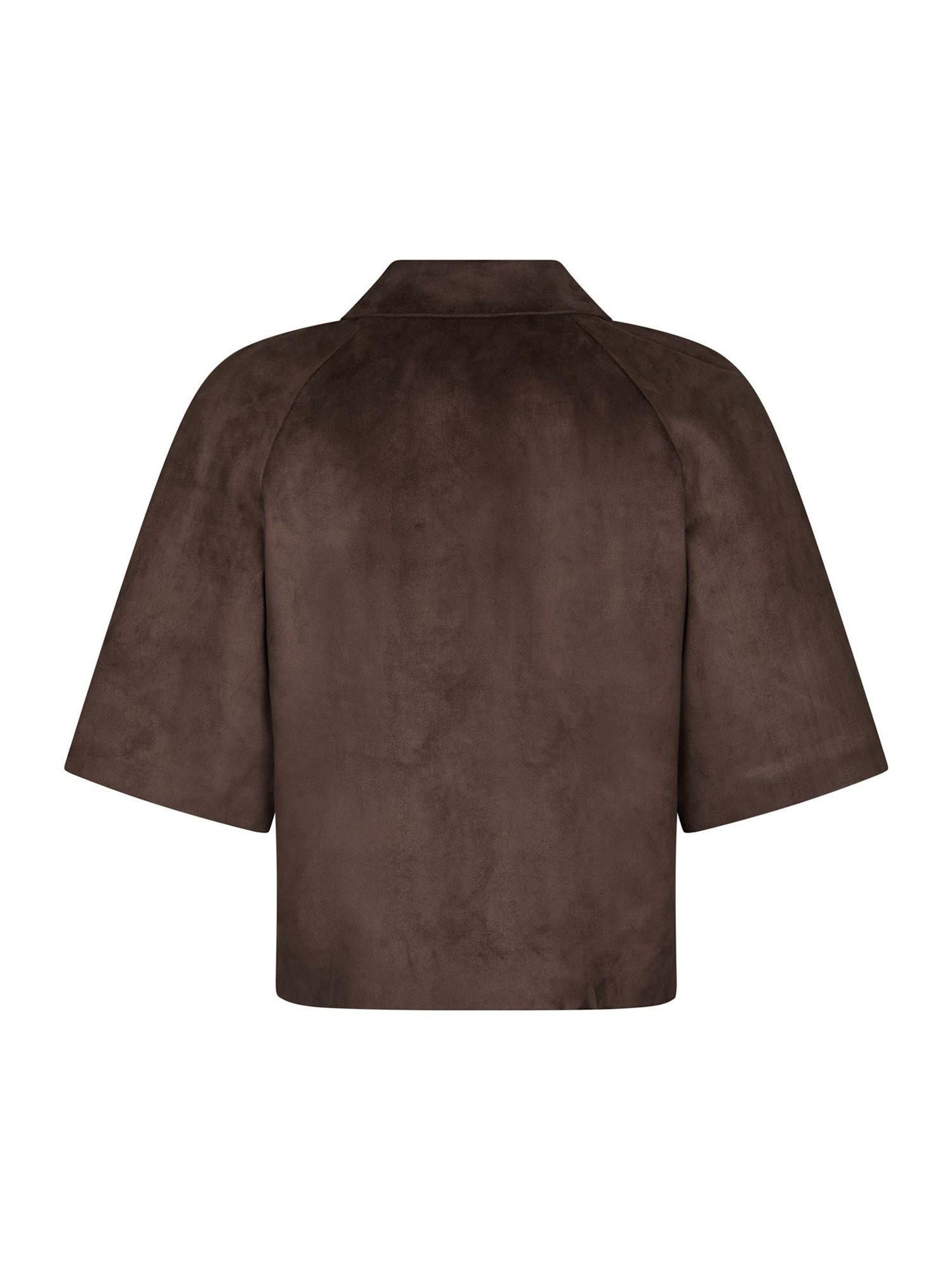 Editta Faux Suede Jacket