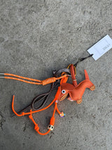Bag Charm, Orange Dachs