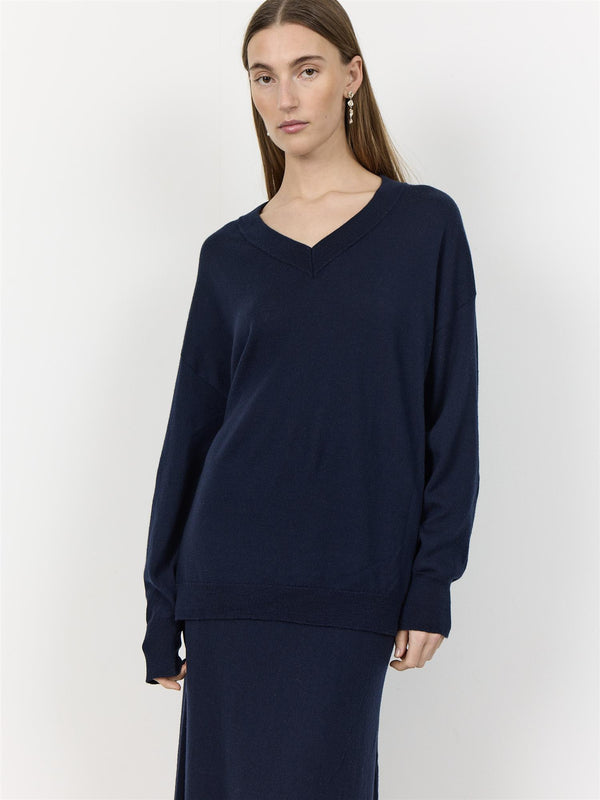ISMAILA 3  Pullover, Dark Navy