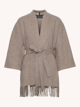 Akila Lambswool Jacket, Beige